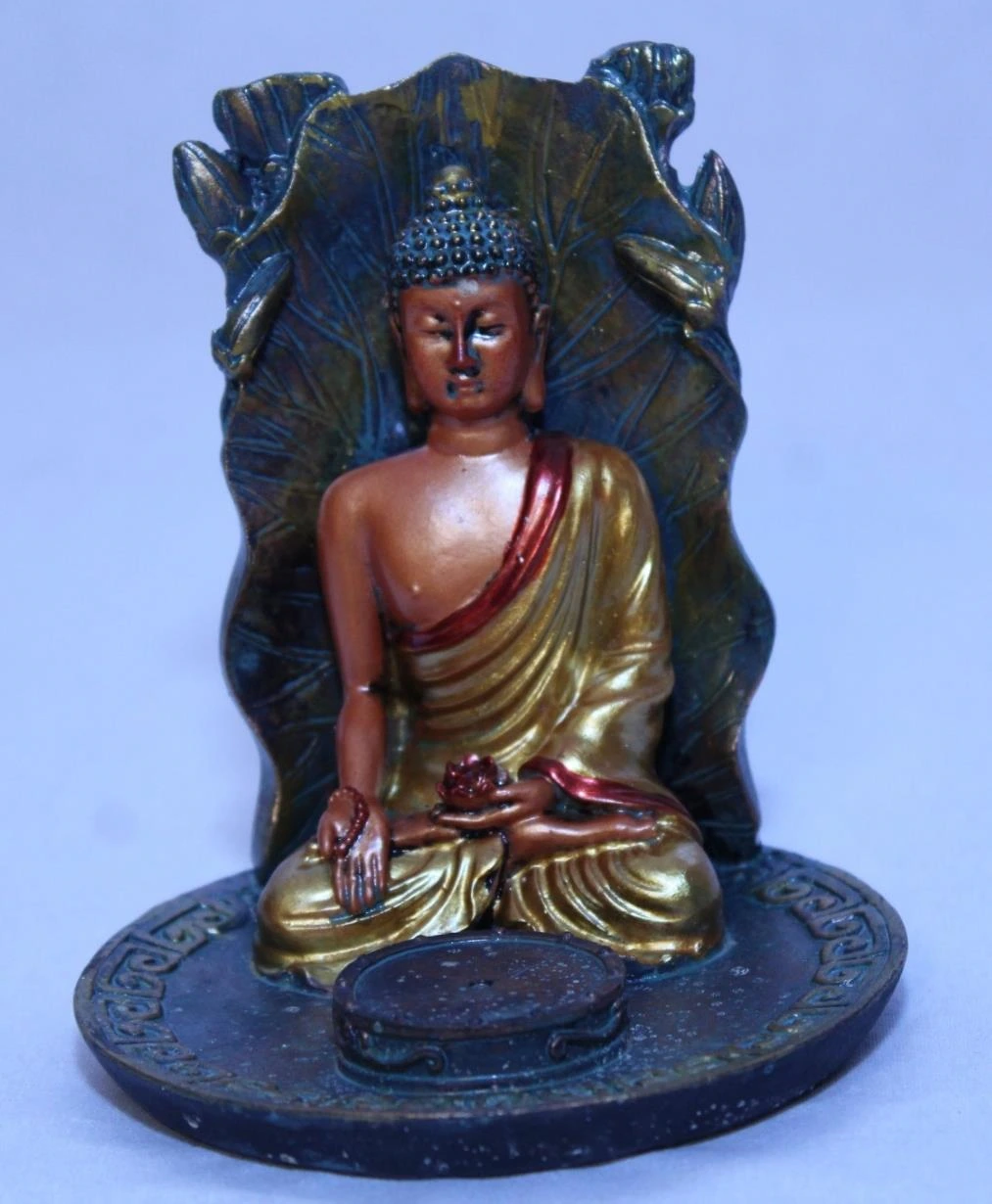 Tiny Budha Agarbatti Stand H 11,W 10,D 10 cm